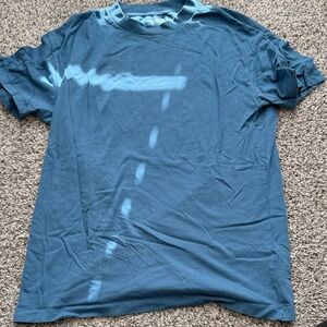 Abercrombie and fitch blue short sleeve